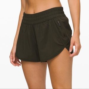 Lulu lemon army green shorts